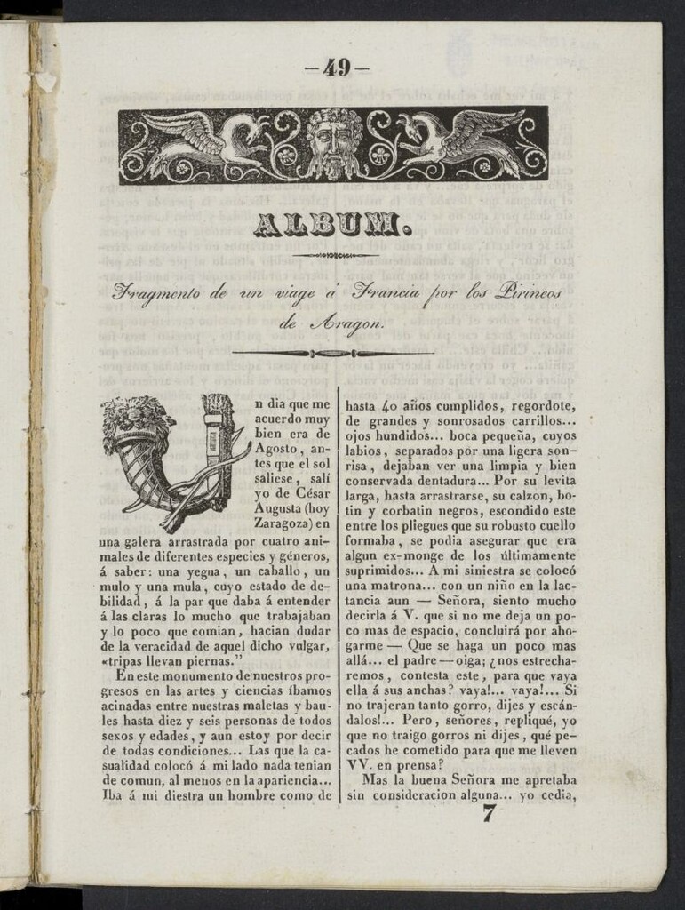 Miniatura de El Siglo XIX (Madrid. 1837), nº 7