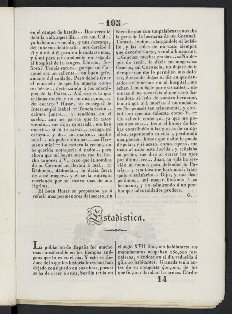 Miniatura de El Siglo XIX (Madrid. 1837), nº 14