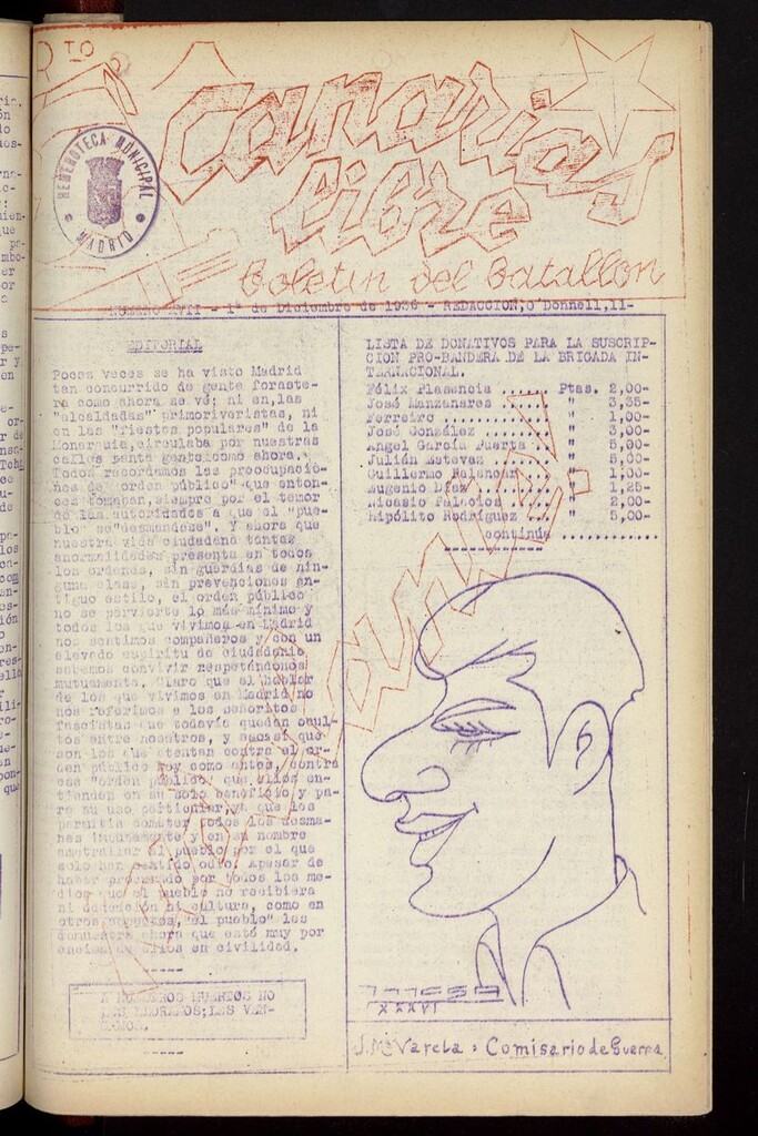 Miniatura de Canarias Libre (Madrid. 1936) del 1 de diciembre de 1936