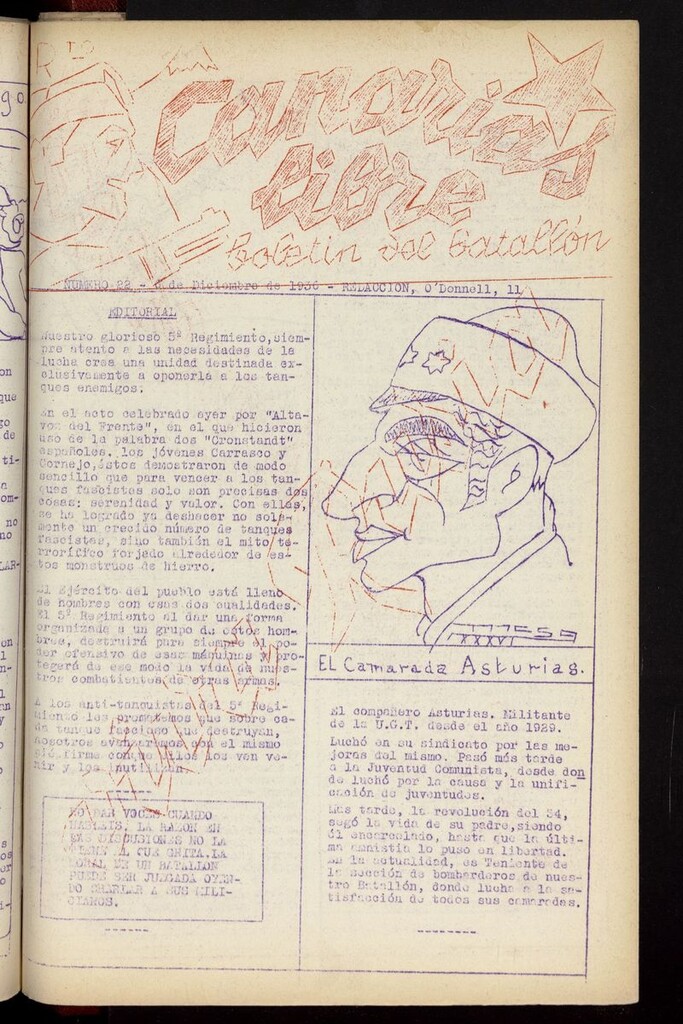 Miniatura de Canarias Libre (Madrid. 1936) del 6 de diciembre de 1936