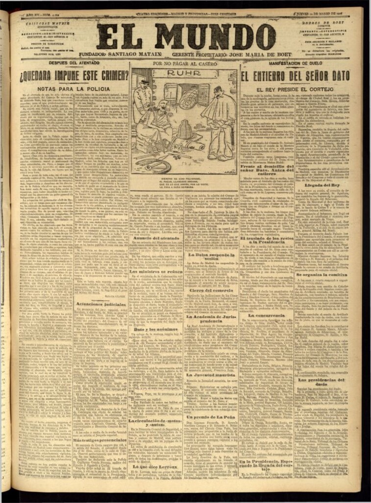 Miniatura de El Mundo del 10 de marzo de 1921