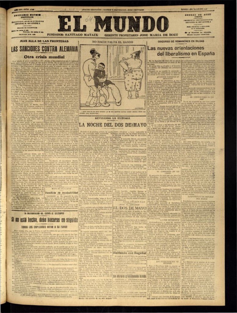 Miniatura de El Mundo del 2 de mayo de 1921