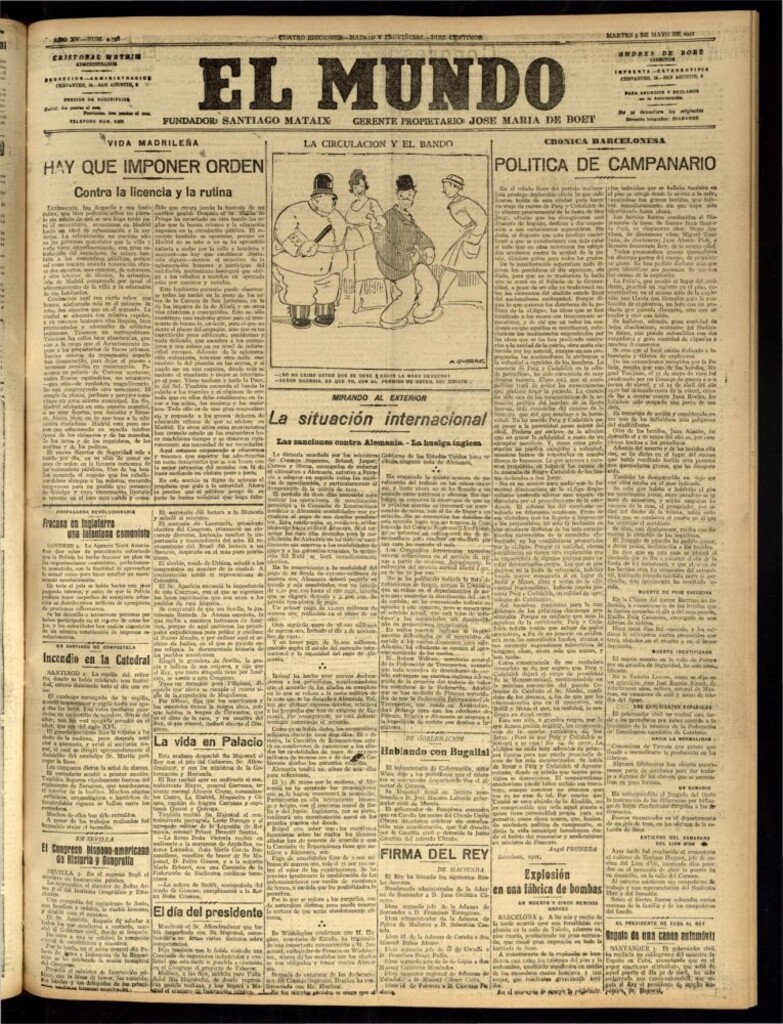 Miniatura de El Mundo del 3 de mayo de 1921