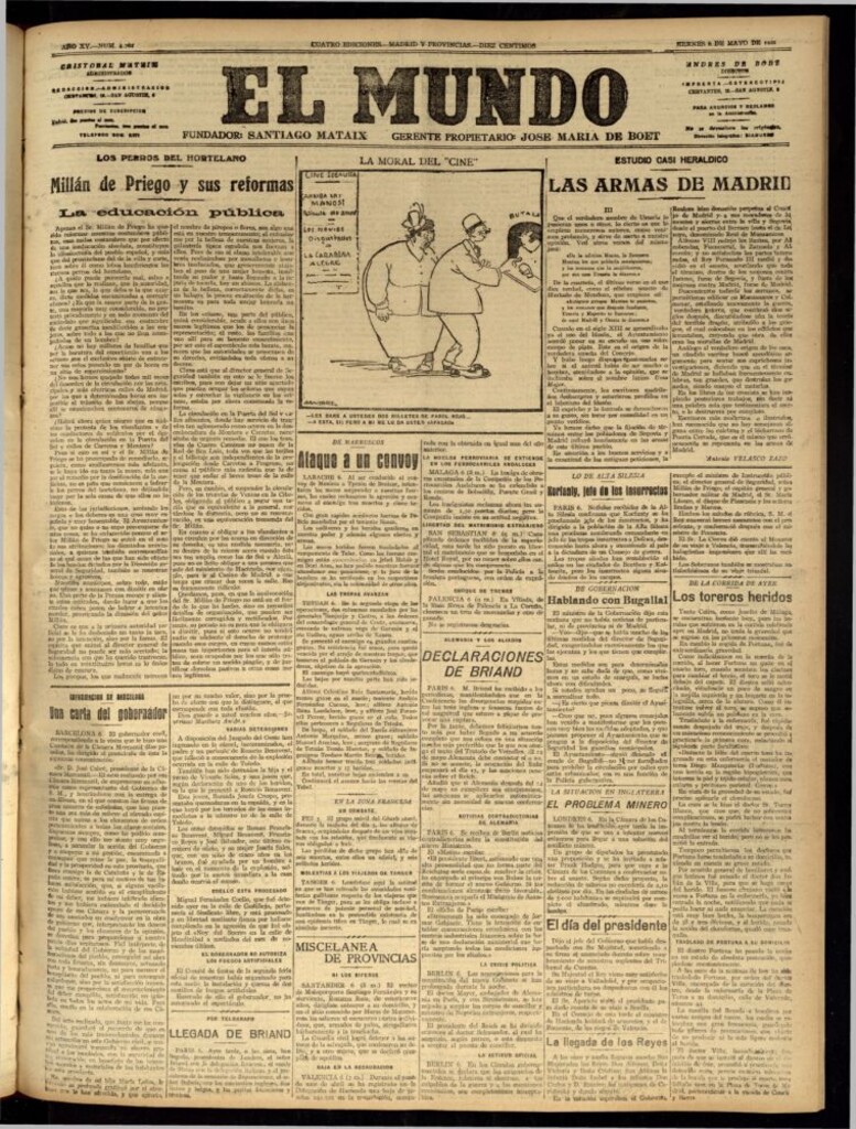 Miniatura de El Mundo del 6 de mayo de 1921