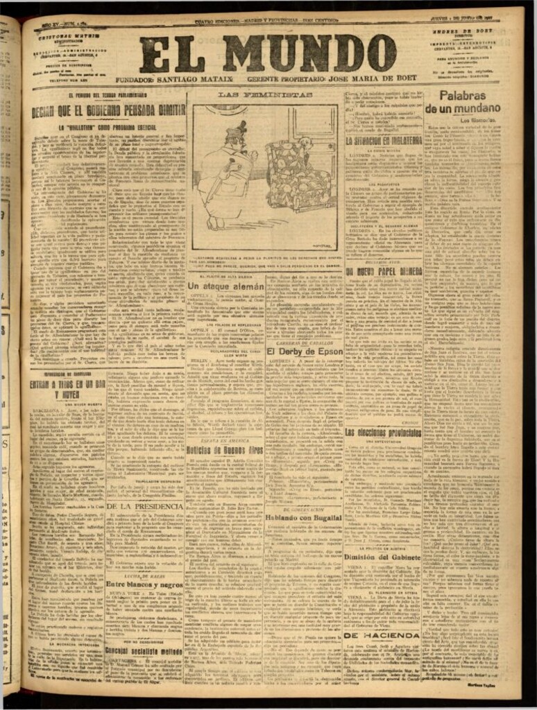 Miniatura de El Mundo del 2 de junio de 1921 (edición de provincias)