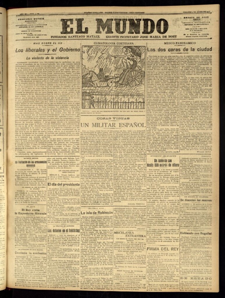 Miniatura de El Mundo del 3 de junio de 1921
