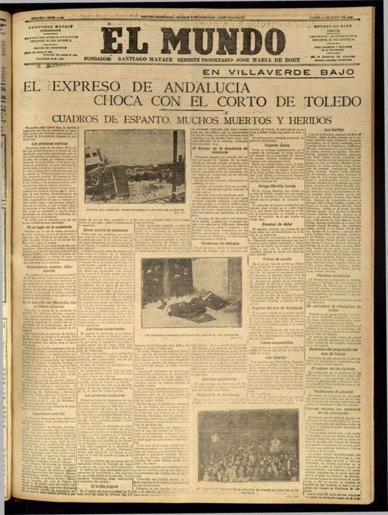 Miniatura de El Mundo del 13 de junio de 1921