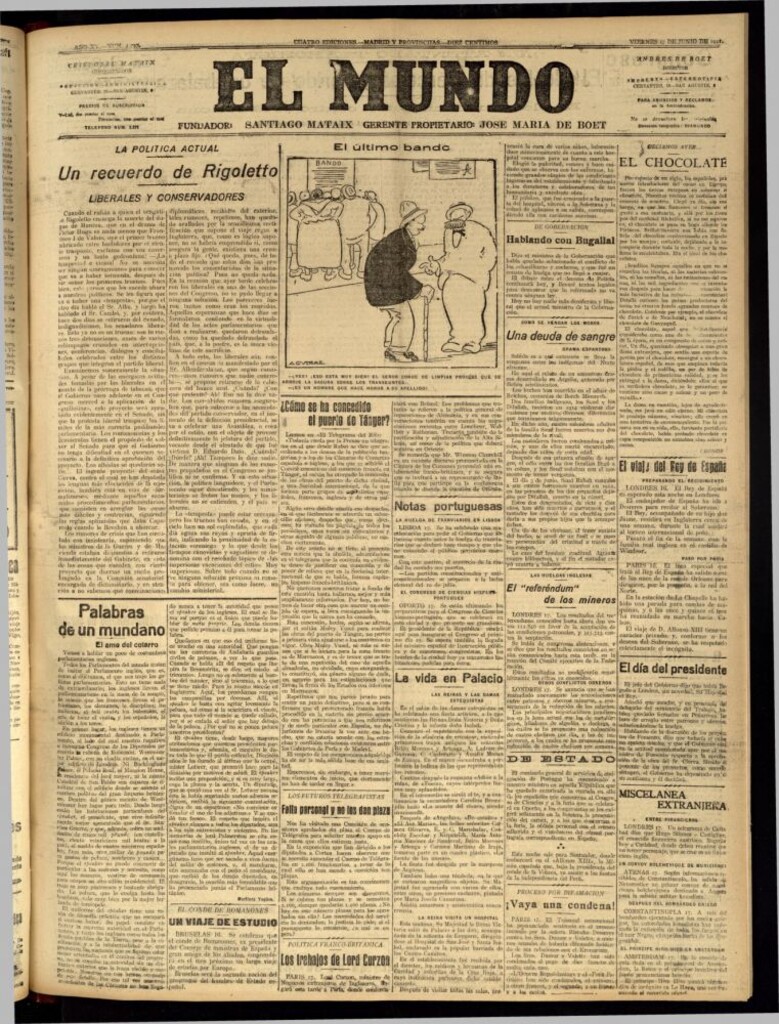 Miniatura de El Mundo del 17 de junio de 1921