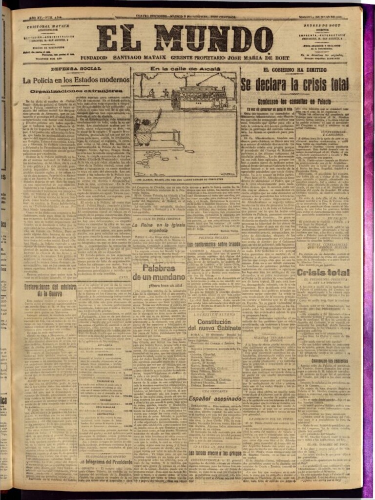 Miniatura de El Mundo del 5 de julio de 1921
