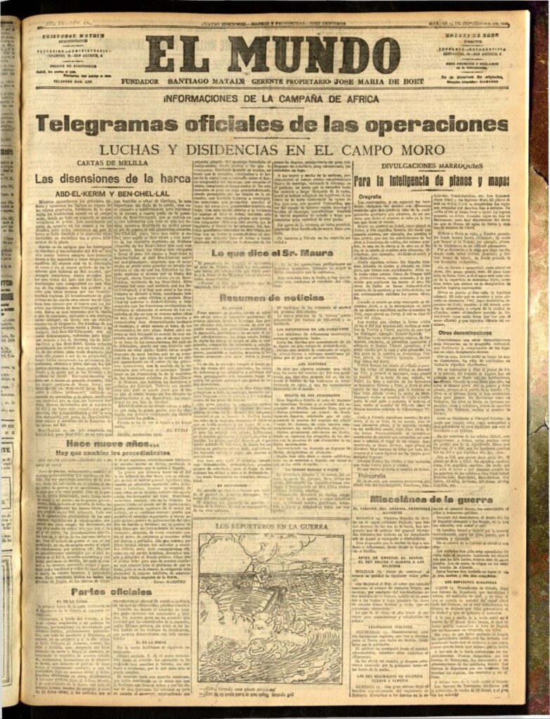 Miniatura de El Mundo del 13 de septiembre de 1921 (edición de provincias)