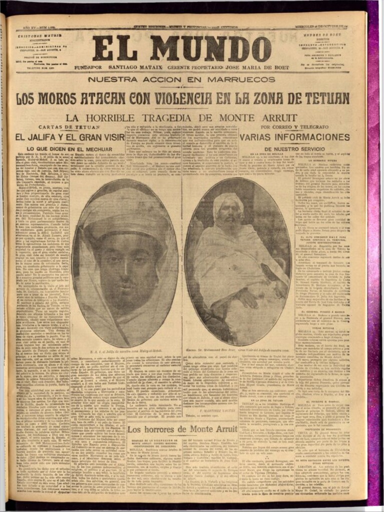 Miniatura de El Mundo del 26 de octubre de 1921