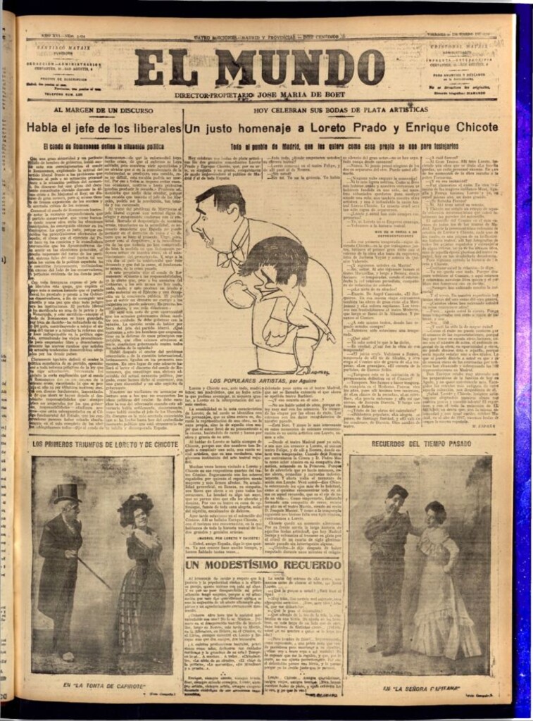 Miniatura de El Mundo del 20 de enero de 1922 (edición de provincias)