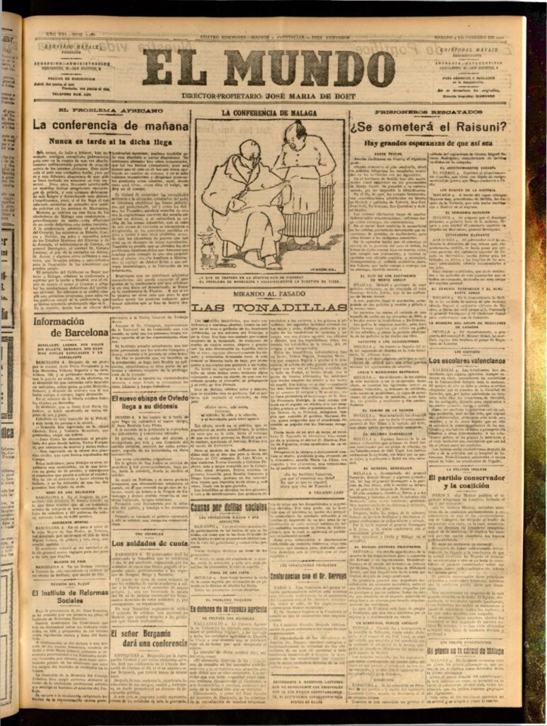 Miniatura de El Mundo del 4 de febrero de 1922