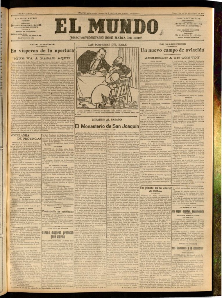 Miniatura de El Mundo del 28 de febrero de 1922