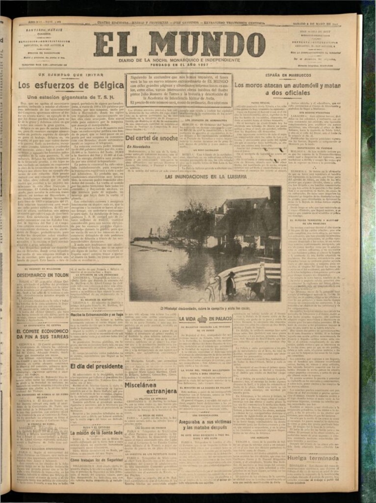 Miniatura de El Mundo del 6 de mayo de 1922 (edición de provincias)