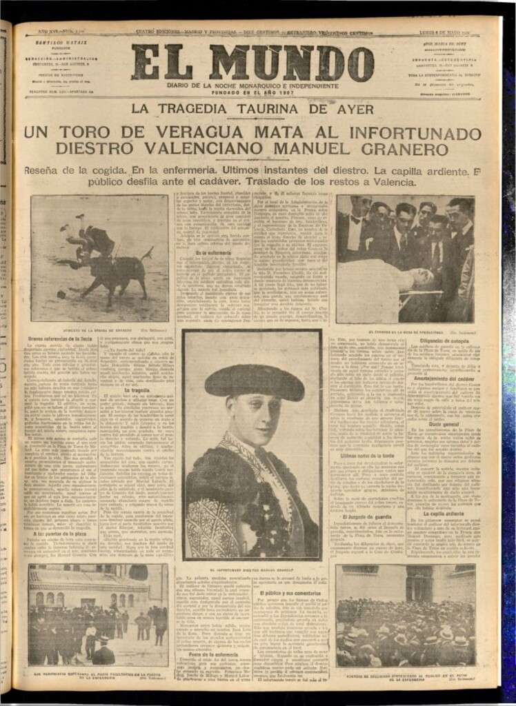 Miniatura de El Mundo del 8 de mayo de 1922