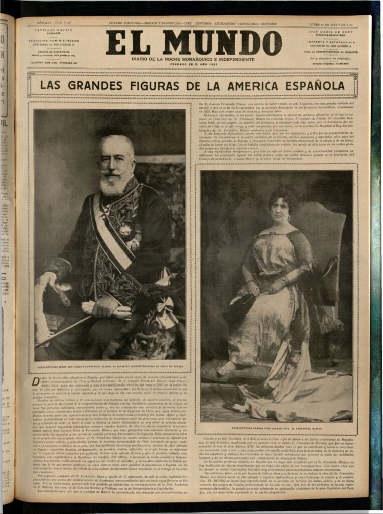Miniatura de El Mundo del 22 de mayo de 1922 (edición de provincias)