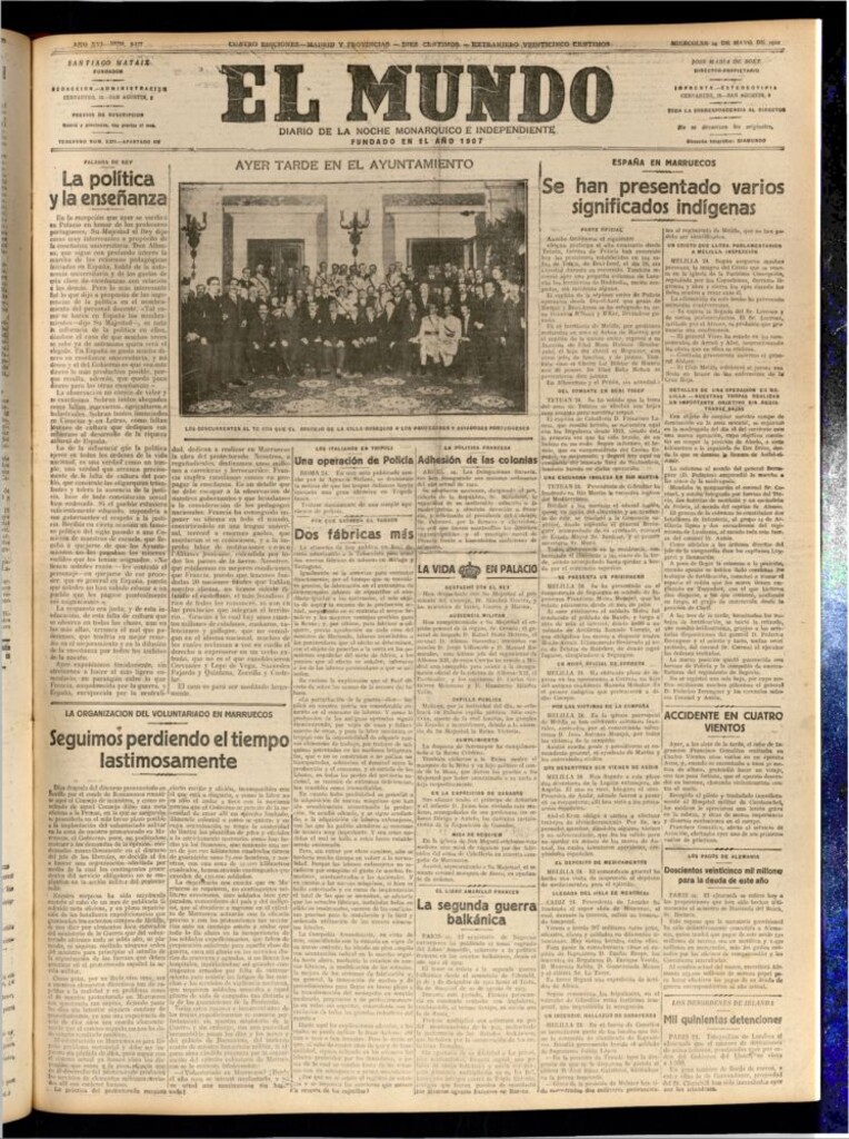 Miniatura de El Mundo del 24 de mayo de 1922