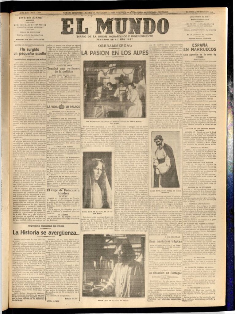 Miniatura de El Mundo del 17 de junio de 1922