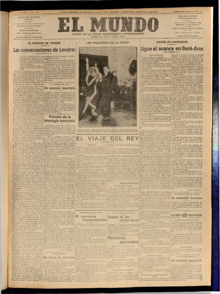 Miniatura de El Mundo del 21 de junio de 1922