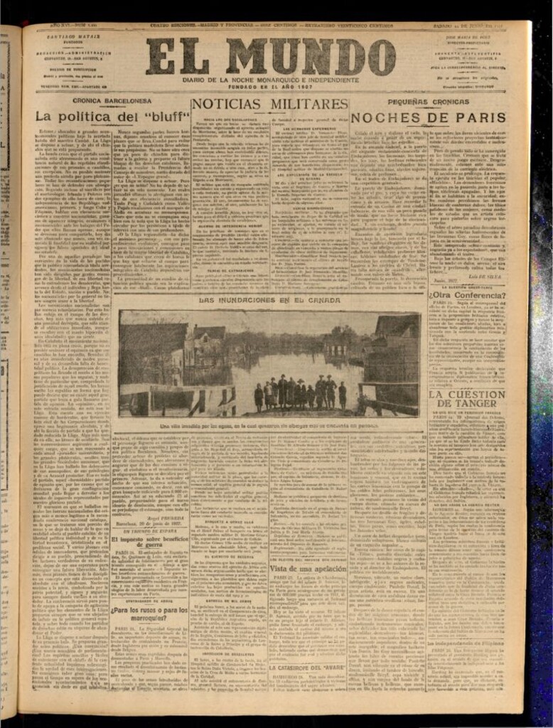Miniatura de El Mundo del 24 de junio de 1922