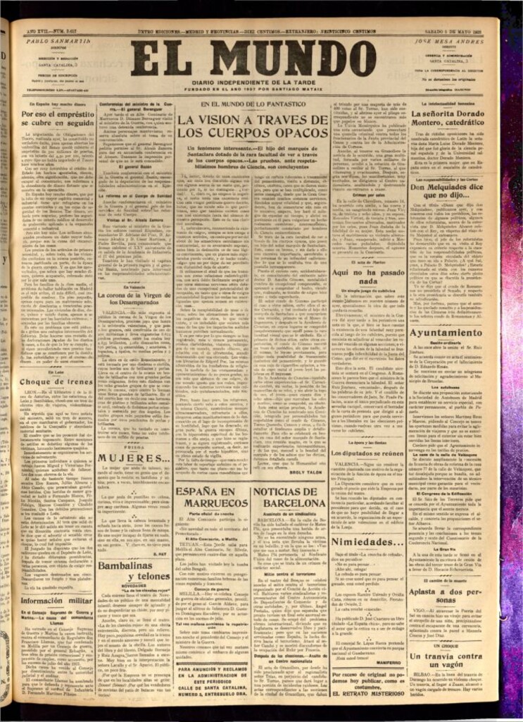 Miniatura de El Mundo del 5 de mayo de 1923