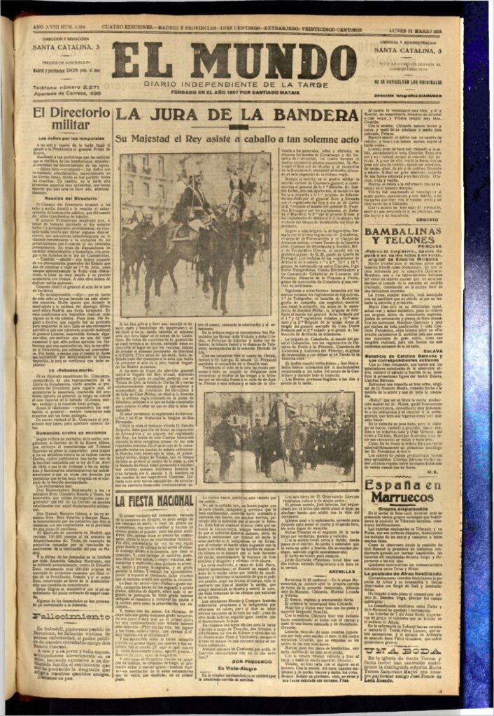 Miniatura de El Mundo del 31 de marzo de 1924