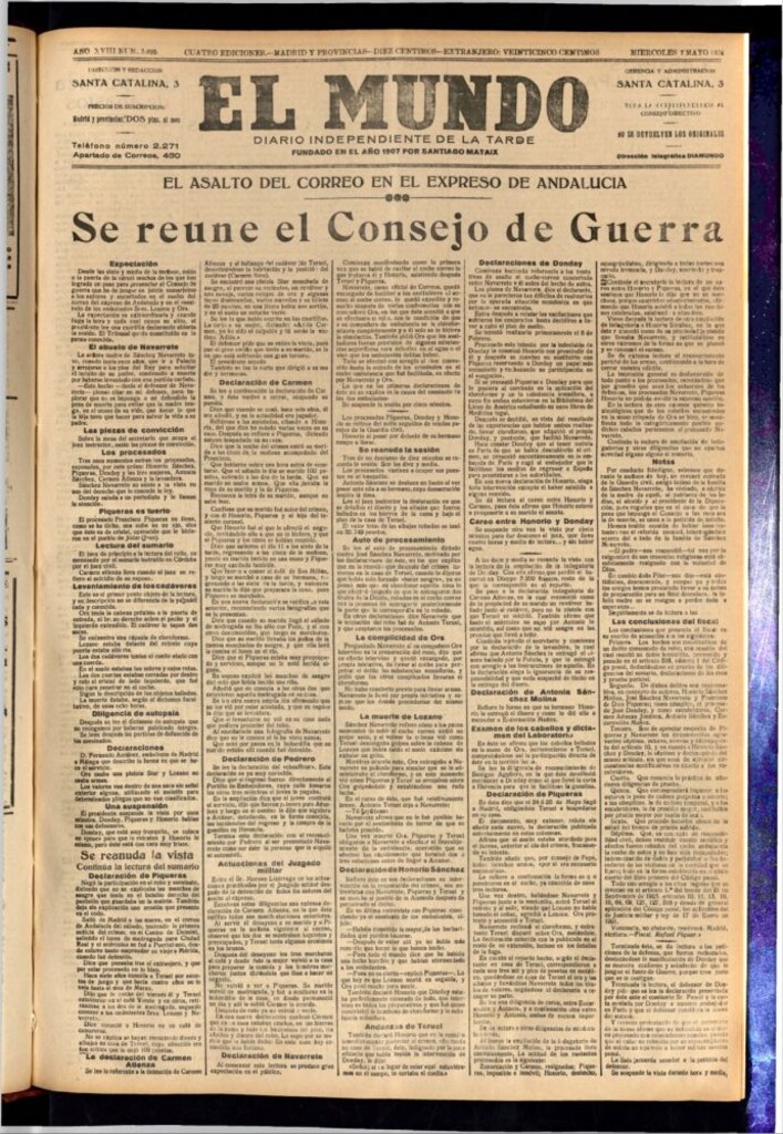 Miniatura de El Mundo del 7 de mayo de 1924
