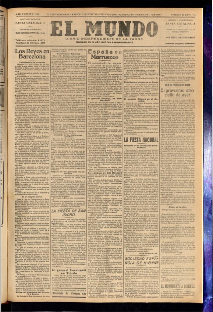Miniatura de El Mundo del 16 de mayo de 1924
