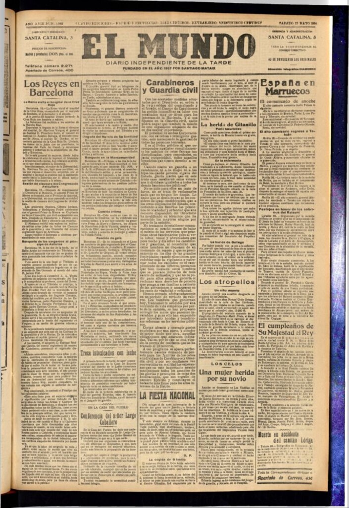 Miniatura de El Mundo del 17 de mayo de 1924
