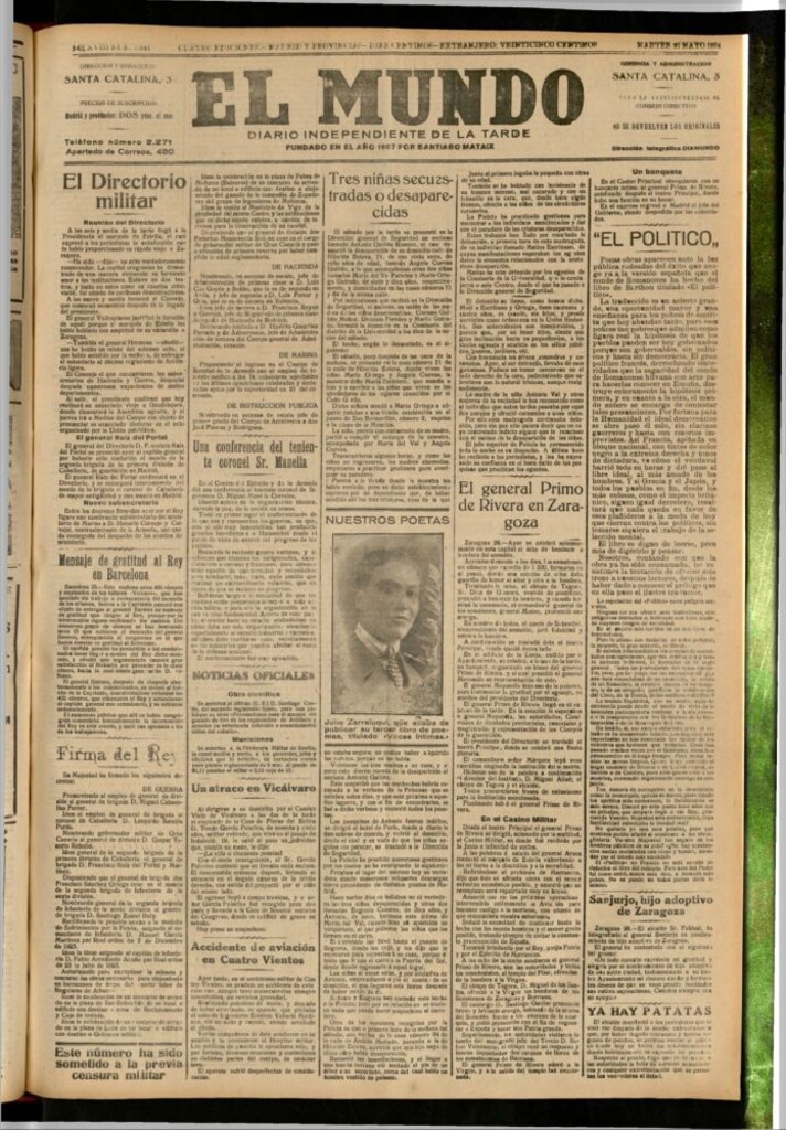 Miniatura de El Mundo del 27 de mayo de 1924