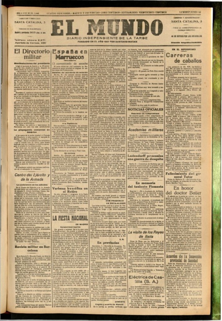 Miniatura de El Mundo del 2 de junio de 1924