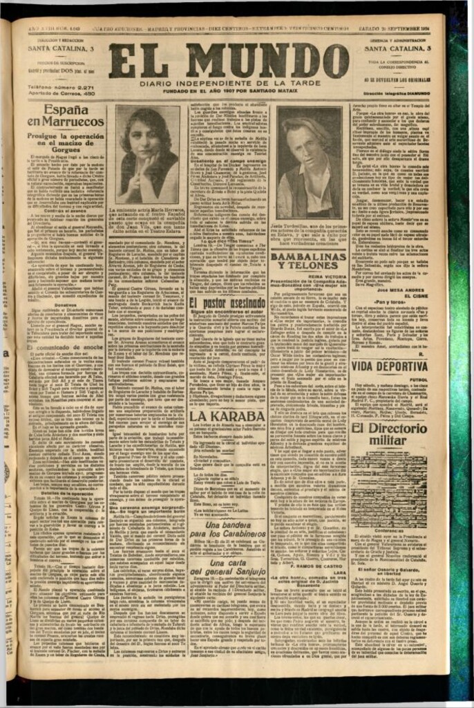 Miniatura de El Mundo del 20 de septiembre de 1924