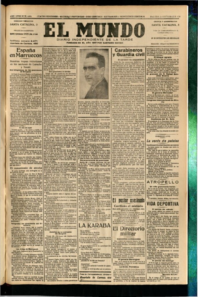 Miniatura de El Mundo del 23 de septiembre de 1924