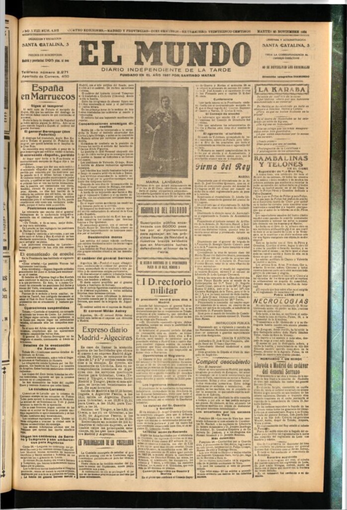 Miniatura de El Mundo del 25 de noviembre de 1924