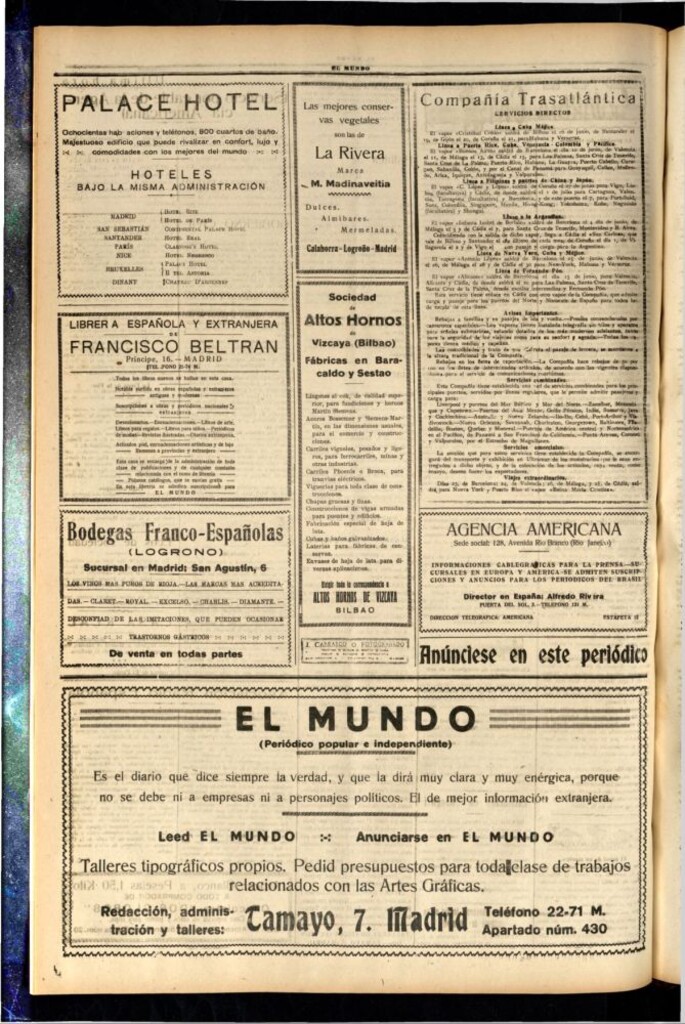 Miniatura de El Mundo del 2 de junio de 1925