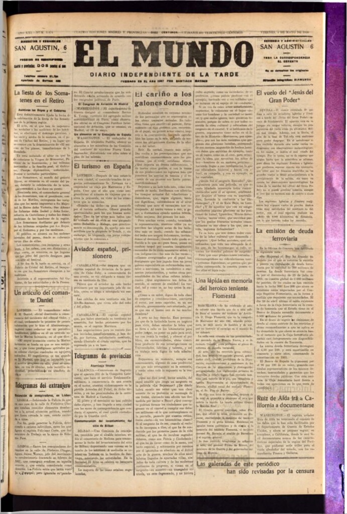 Miniatura de El Mundo del 4 de mayo de 1928