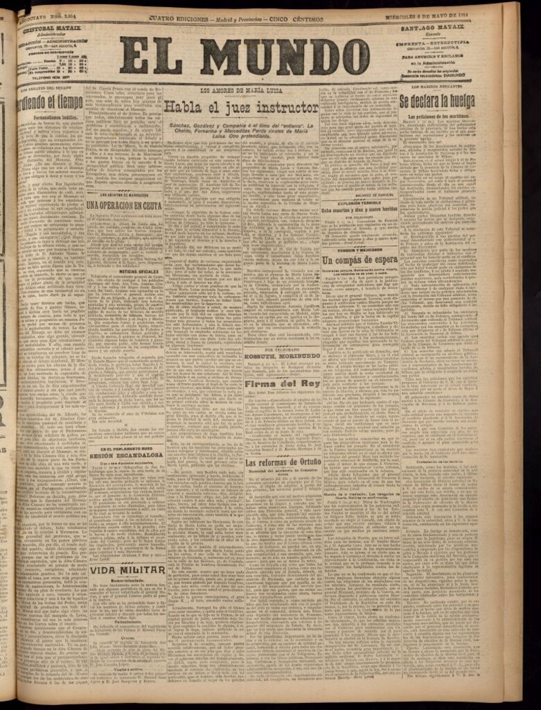Miniatura de El Mundo del 6 de mayo de 1914 (edición de provincias)