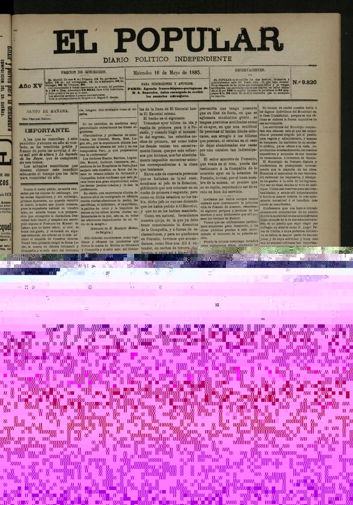 Miniatura de El Siglo Médico: boletín de medicina y gaceta médica del 10 de noviembre de 1889