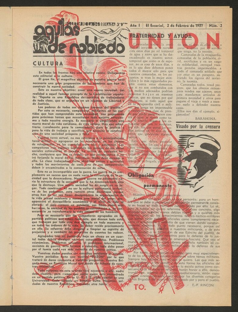 Miniatura de Aguilas de Robledo del 2 de febrero de 1937