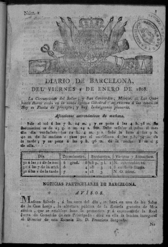 Miniatura de Diario de Barcelona