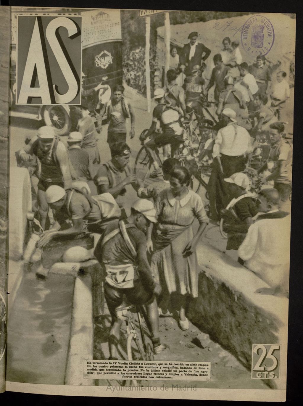 Miniatura de As: revista semanal deportiva del 27 de septiembre de 1932