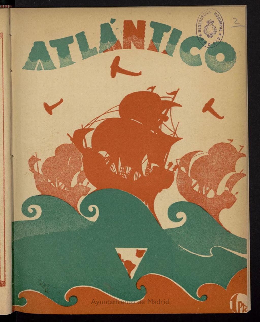 Miniatura de Atlántico: revista mensual de la vida hispanoamericana del 5 de julio de 1929