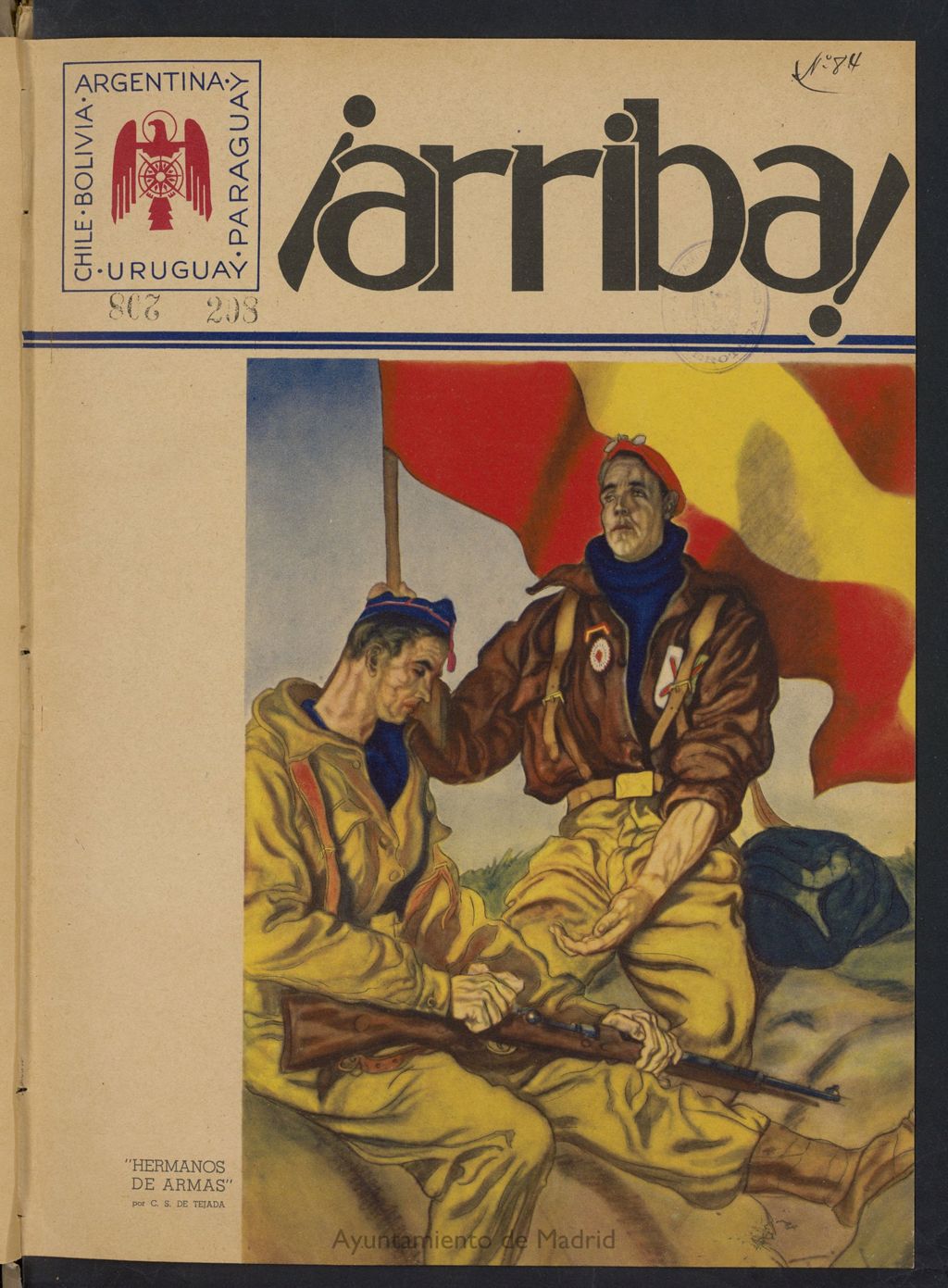 Miniatura de ¡Arriba! (Buenos Aires. 1937) del 18 de mayo de 1938