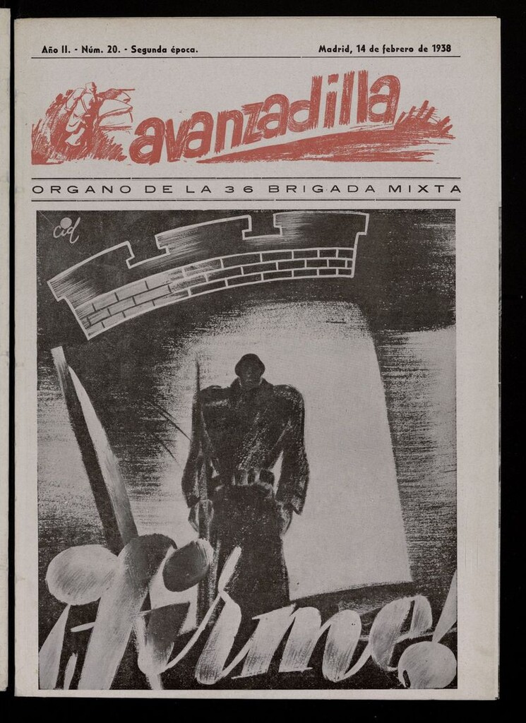 Miniatura de Avanzadilla: Organo de la 36 Brigada Mixta del 14 de febrero de 1938