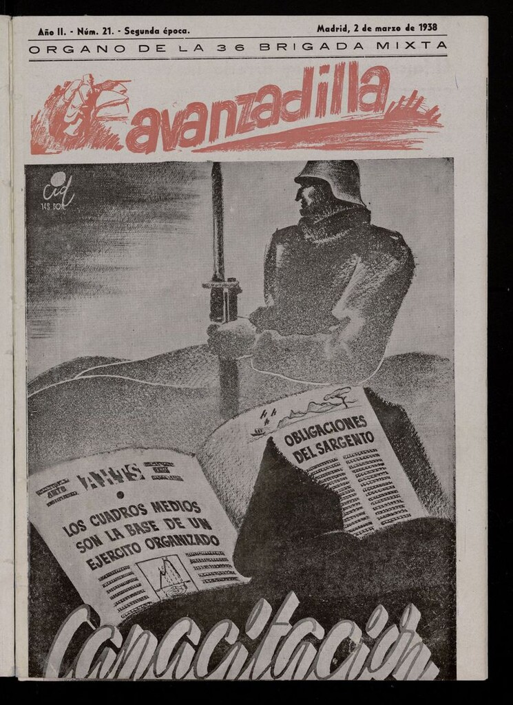 Miniatura de Avanzadilla: Organo de la 36 Brigada Mixta del 2 de marzo de 1938