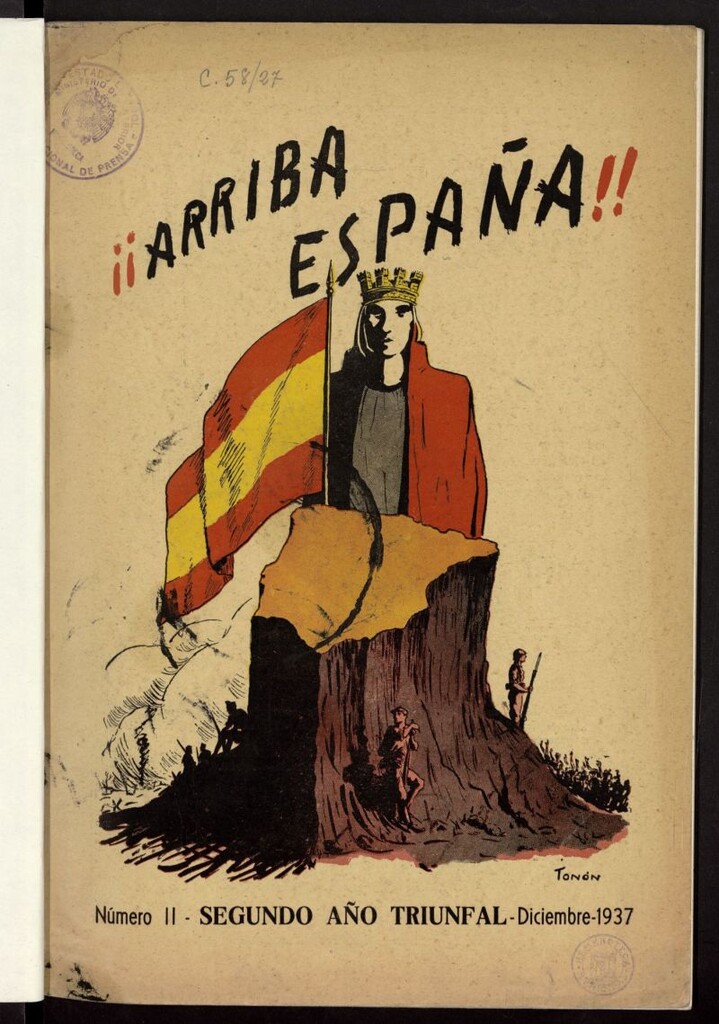 Miniatura de Arriba España de diciembre de 1937