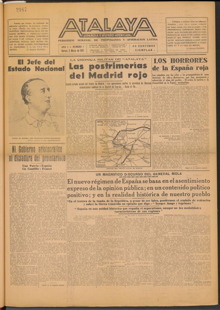 Miniatura de Atalaya Española e Hispano-Americana del 5 de marzo de 1937
