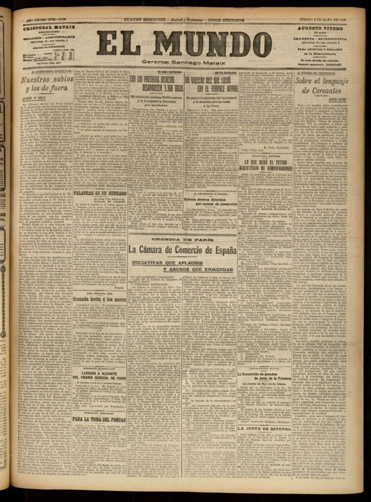 Miniatura de El Mundo del 6 de mayo de 1916