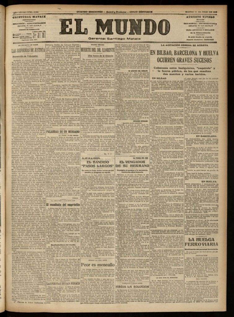 Miniatura de El Mundo del 11 de julio de 1916